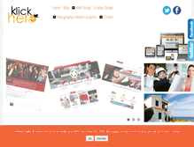 Tablet Screenshot of klickhere.com
